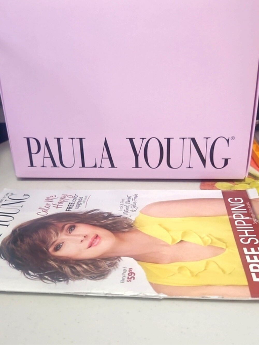 PAULA YOUNG WiG New In Box Whisper Light dance Sunkissed Blond - Picture 8 of 15